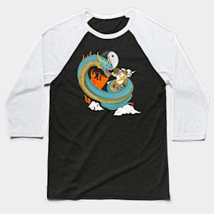 Hanoman And Dragon Baseball T-Shirt